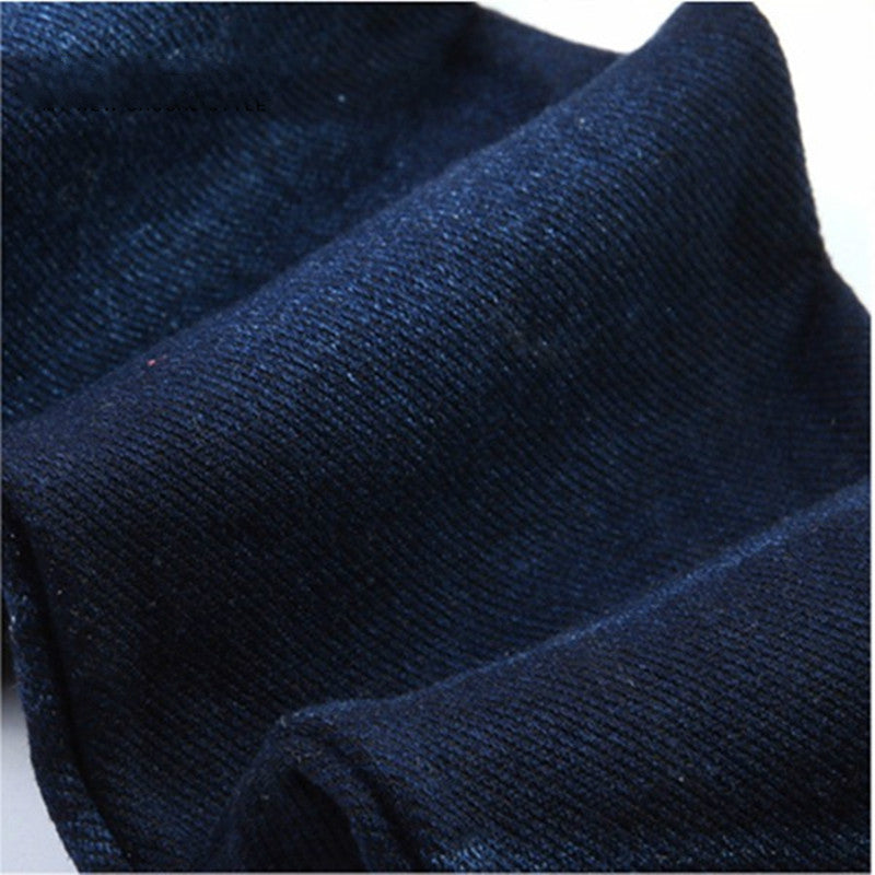 Lily Print Imitation Denim Leggings