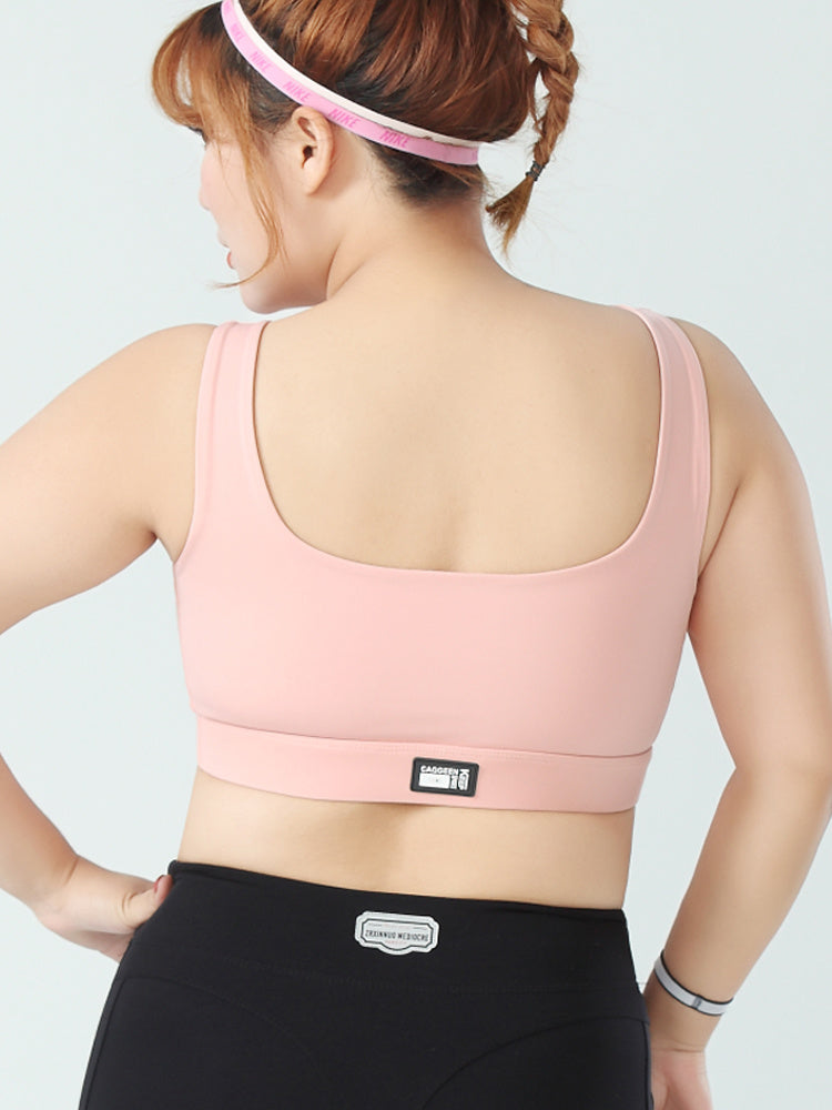 Large Size Sports Shockproof Running Bra