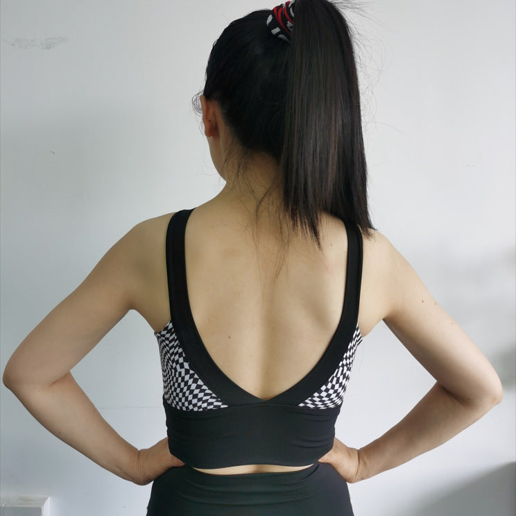 Mesh Beautiful Vest Sports Bra