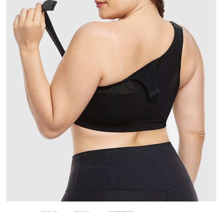 Large Size Sports Bra, Shockproof Yoga Sports Bra For Women