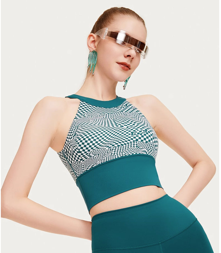 Mesh Beautiful Vest Sports Bra