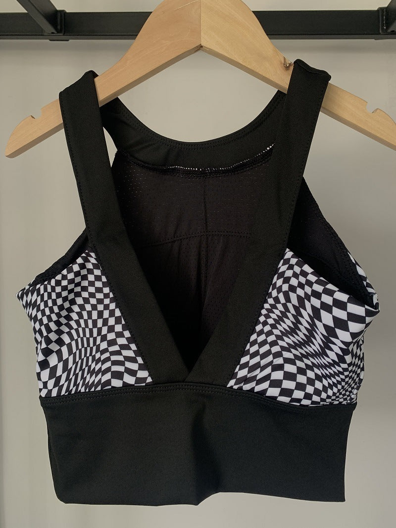 Mesh Beautiful Vest Sports Bra